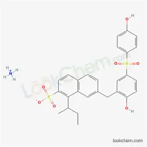 7-[[2-ヒドロキシ-5-[(4-ヒドロキシフェニル)スルホニル]フェニル]メチル](1-メチルプロピル)-2-ナフタレンスルホン酸アンモニウム