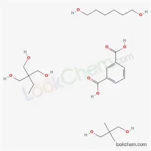 1,3- 벤젠 디카 르 복실 산, 2,2- 디메틸 -1,3- 프로판 디올, 2- 에틸 -2- (히드 록시 메틸) -1,3- 프로판 디올 및 1,6- 헥산 디올과 중합체
