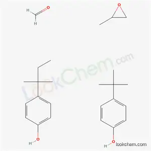 포름알데히드, 4-(1,1-디메틸에틸)페놀, 4-(1,1-디메틸프로필)페놀 및 메틸옥시란 중합체
