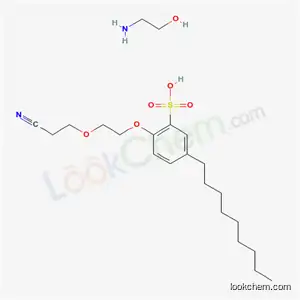 에탄올, 2-아미노-, 화합물 α-(2-시아노에틸)-ω -(4-노닐술포페녹시)폴리(옥시-1,2-에탄디일)(1:1)