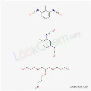 폴리옥시(메틸-1,2-에탄디일), .alpha.,.alpha.,.alpha.-1,2,3-프로판트리일트리스.오메가.-히드록시-, 1,3-디이소시아나토-2-메틸벤젠 및 2,4와의 중합체 ,1-디이소시아나토-XNUMX-메틸벤젠