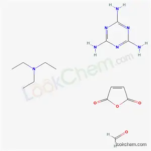 2,5-푸란디온, 포름알데히드 중합체 및 1,3,5-트리아진-2,4,6-트리아민, 부틸화 이소프로필화, 트리에틸아민과의 반응 생성물