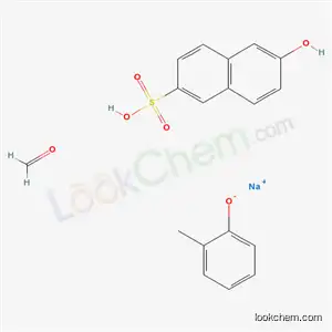 2- 나프탈렌 설 폰산, 6- 하이드 록시-, 포름 알데히드 및 ​​메틸 페놀 중합체, 나트륨 염