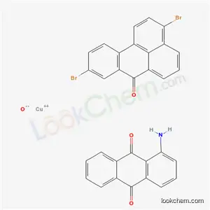 9,10-Anthracenedione, 1-amino-, 산화 구리 (CuO) 및 3,9-dibromo-7H-benz [de] anthracen-7-one과의 반응 생성물, 염소 처리