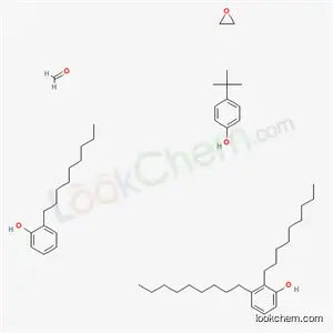 p-tert-부틸페놀, 노닐페놀, 디노닐페놀, 포름알데히드, 옥시란 폴리머