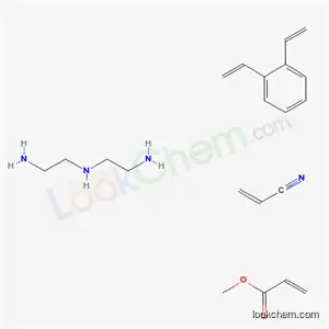 N-(2-아미노에틸)에탄-1,2-디아민: 1,2-디에테닐벤젠: 메틸 프로프-2-에노에이트: 프로프-2-엔니트릴
