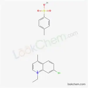7-클로로-1-에틸-4-메틸퀴놀리늄 톨루엔-p-술포네이트