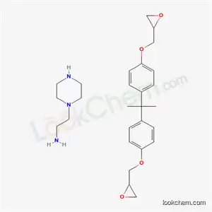 1-피페라진에탄아민, 2,2-(1-메틸에틸리덴)비스(4,1-페닐렌옥시메틸렌)비스옥시란 중합체