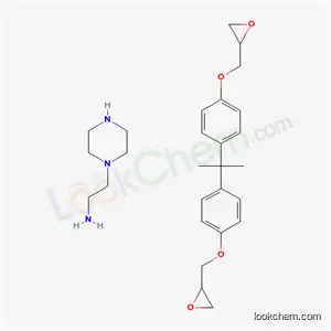 1-피페라진에탄아민, 2,2-(1-메틸에틸리덴)비스(4,1-페닐렌옥시메틸렌)비스옥시란 중합체