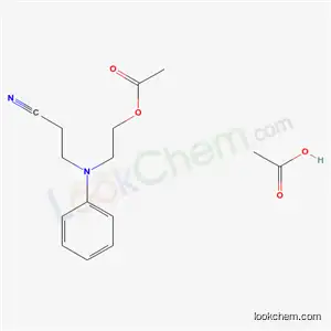 (2-아세톡시에틸)(2-시아노에틸)페닐암모늄 아세테이트