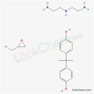 페놀, 4,4-(1-메틸에틸리덴)비스-, (클로로메틸)옥시란 중합체, 디에틸렌트리아민 말단