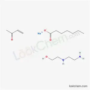 옥 탄산, 2-[(2- 아미노 에틸) 아미노] 에탄올과의 반응 생성물, 알킬화 아크릴산 (1 : 2),이 나트륨 염