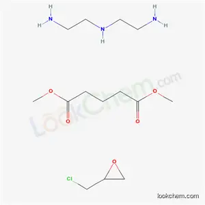 펜탄디오익산, 디메틸 에스테르, N-(2-아미노에틸)-1,2-에탄디아민 및 (클로로메틸)옥시란 중합체