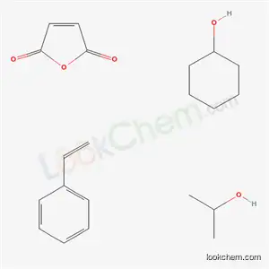 2,5-푸란디온, 에테닐벤젠 중합체, 시클로헥실 1-메틸에틸 에스테르