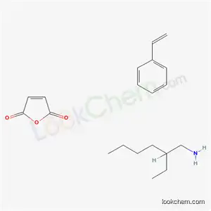 2,5-푸란디온, 에테닐벤젠 중합체, C12-28-알킬 에스테르, 화합물 2-에틸-1-헥산아민으로