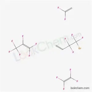 1-부텐, 4-브로모-3,3,4,4-테트라플루오로-, 1,1-디플루오로에텐, 1,1,2,3,3,3-헥사플루오로-1-프로펜 및 테트라플루오로에텐과의 중합체