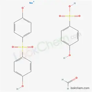 벤젠술폰산, 4-히드록시-, 포름알데히드 및 ​​4,4-술포닐비스페놀 중합체, 나트륨염