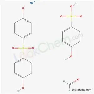 벤젠술폰산, 4-히드록시-, 포름알데히드 및 ​​4,4-술포닐비스페놀 중합체, 나트륨염
