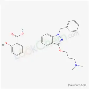 살리실산, 3-[(1-벤질-1H-인다졸-3-일)옥시]-N,N-디메틸프로필아민(1:1)과의 화합물