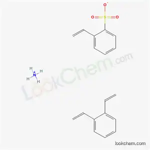 벤젠술폰산, 에테닐-, 암모늄염, 디에테닐벤젠 중합체