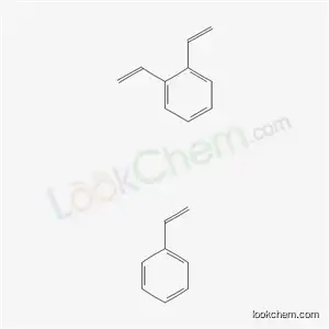 브롬화 에테닐벤젠 함유 디에틸벤젠 중합체
