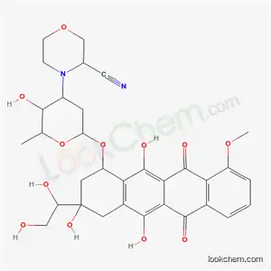 alpha-3'-Deamino-3'-(3-cyano-4-morpholinyl)-13-dihydroadriamycin