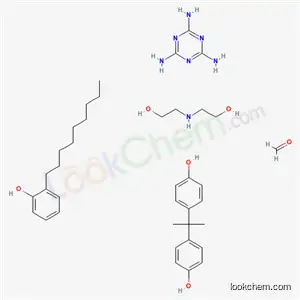 포름알데히드, 2,2'-이미노비스[에탄올], 4,4'-(1-메틸에틸리덴)비스[페놀], 노닐페놀 및 1,3,5-트리아진-2,4,6-트리아민 중합체