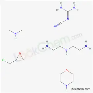 구아니딘, 시아 노-, N- (2- 아미노 에틸) -1,2- 에탄 디아민 및 (클로로 메틸) 옥시 란과의 중합체, 디메틸 아민 및 모르 폴린과의 반응 생성물