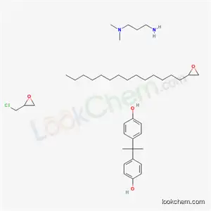 페놀, 4,4'-(1-메틸에틸리덴)비스-, (클로로메틸)옥시란, N,N-디메틸-1,3-프로판디아민 및 테트라데실옥시란 중합체