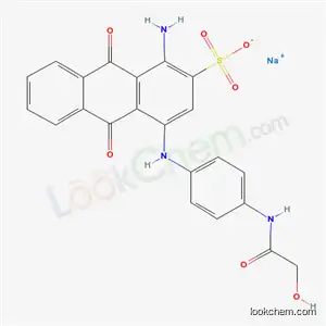 1-アミノ-9,10-ジヒドロ-4-[[4-[(ヒドロキシアセチル)アミノ]フェニル]アミノ]-9,10-ジオキソ-2-アントラセンスルホン酸ナトリウム