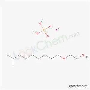 폴리(옥시-1,2-에탄디일), .alpha.-isodecyl-.omega.-hydroxy-, 인산염, 칼륨염