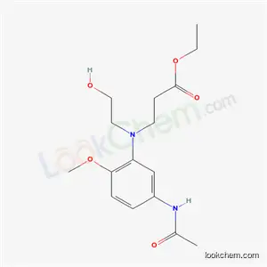 에틸 N-[5-(아세틸아미노)-2-메톡시페닐]-N-(2-히드록시에틸)-베타-알라니네이트