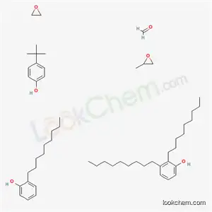 포름알데히드, 4-(1,1-디메틸에틸)페놀, 디노닐페놀, 메틸옥시란, 노닐페놀 및 옥시란 중합체