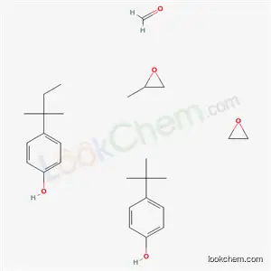 포름알데히드, 4-(1,1-디메틸에틸)페놀, 4-(1,1-디메틸프로필)페놀, 메틸옥시란 및 옥시란 중합체