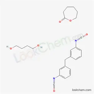 2-옥세파논, 1,4-부탄디올 및 1,1-메틸렌비스이소시아나토벤젠 중합체