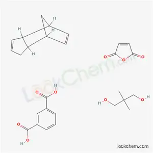 1,3-벤젠디카르복실산, 2,2-디메틸-1,3-프로판디올, 2,5-푸란디온 및 3a,4,7,7a-테트라히드로-4,7-메타노-1H-인덴 중합체