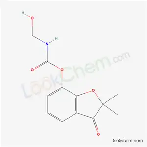 2,2-dimethyl-3-oxo-2,3-dihydro-1-benzofuran-7-yl (hydroxymethyl)carbamate
