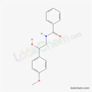 Molecular Structure of 50802-66-9 (N-[2-hydroxy-2-(4-methoxyphenyl)ethyl]benzamide)