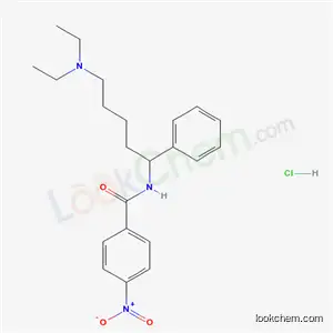 N-[5-(디에틸아미노)-1-페닐펜틸]-4-니트로벤즈아미드 염산염