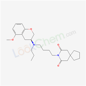 8-[4-[[(3S)-5-methoxychroman-3-yl]-propyl-amino]butyl]-8-azaspiro[4.5]decane-7,9-dione
