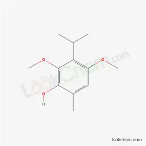 Molecular Structure of 135626-41-4 (2,4-dimethoxy-6-methyl-3-(propan-2-yl)phenol)