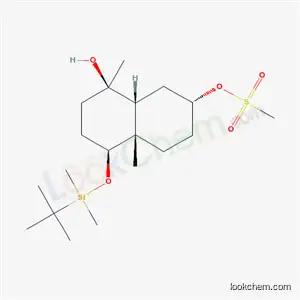 (2R,4aS,5S,8R,8aR)-5-{[tert-butyl(dimethyl)silyl]oxy}-8-hydroxy-4a,8-dimethyldecahydronaphthalen-2-yl methanesulfonate