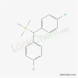Molecular Structure of 121043-50-3 (Bis(4-chlorophenyl)methyl-trimethyl-silane)