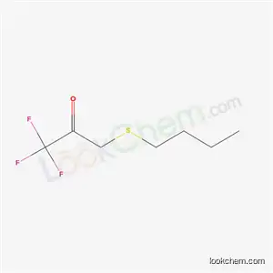 Molecular Structure of 34509-08-5 (3-(butylsulfanyl)-1,1,1-trifluoropropan-2-one)