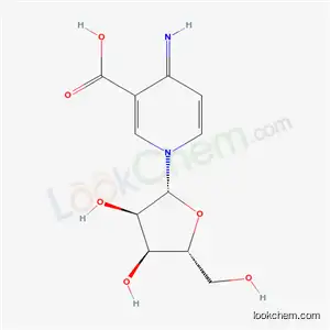 Molecular Structure of 63592-84-7 ((4E)-4-imino-1-(beta-D-ribofuranosyl)-1,4-dihydropyridine-3-carboxylic acid)