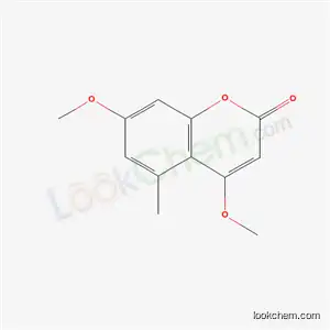 Molecular Structure of 53377-54-1 (4,7-dimethoxy-5-methyl-2H-chromen-2-one)