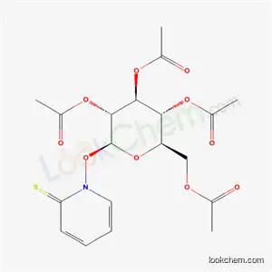 Molecular Structure of 21844-93-9 (2-thioxopyridin-1(2H)-yl 2,3,4,6-tetra-O-acetyl-beta-D-glucopyranoside)