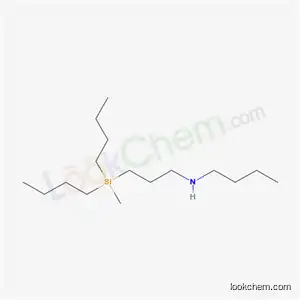 Molecular Structure of 63608-94-6 (N-{3-[dibutyl(methyl)silyl]propyl}butan-1-amine)