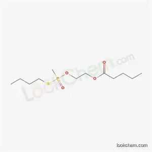 Molecular Structure of 66957-44-6 (2-{[(butylsulfanyl)(methyl)phosphoryl]oxy}ethyl pentanoate)