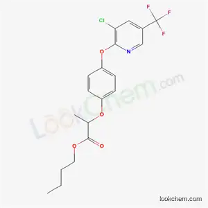 Molecular Structure of 70158-63-3 (butyl 2-(4-{[3-chloro-5-(trifluoromethyl)pyridin-2-yl]oxy}phenoxy)propanoate)
